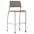 AIS Pierce Stool Quickship, Brownstone Polypropylene, 3/4 Front View AIS Pierce Stool Quickship, Brownstone Polypropylene, 3/4 Front View