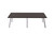 Aim XL Conference Table, 8' with Ebony Recon Laminate and Silver Legs Aim XL Conference Table, 8' with Ebony Recon Laminate and Silver Legs