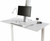 Humanscale QuickStand Small Platform with White with Gray Trim Finish Humanscale QuickStand Small Platform with White with Gray Trim Finish
