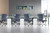 Janis High Back in Napa Blue upholstery is an elegant conference solution Janis High Back in Napa Blue upholstery is an elegant conference solution
