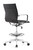 Janis Mid Back Stool, black Janis Mid Back Stool, black