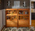 Hale Receding Door Book Section Shelving Unit, custom order Hale Receding Door Book Section Shelving Unit, custom order