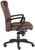 EuroTech Manchester Mid-Back Leather Executive Chair with brown leather EuroTech Manchester Mid-Back Leather Executive Chair with brown leather