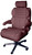 ERA Pacifica Big & Tall 24/7 Executive Chair in Burgundy leather with polished chrome base ERA Pacifica Big & Tall 24/7 Executive Chair in Burgundy leather with polished chrome base