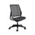 SmartOcean Chair, armless with black frame and Fourtis Granite seat upholstery SmartOcean Chair, armless with black frame and Fourtis Granite seat upholstery