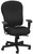 EuroTech  4x4 XL Center Tilt Task Chair in Black Fabric, 3/4 Front View EuroTech  4x4 XL Center Tilt Task Chair in Black Fabric, 3/4 Front View