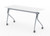 AMQ Concur Training Table with Platinum Frame Finish AMQ Concur Training Table with Platinum Frame Finish