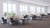 OBEX Desk Mount Eco Acoustical Panels , screwed-in desk mounting in Sand
