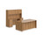Offices To Go SL-I Executive Bow Front Desk Suite in Autumn Walnut  Offices To Go SL-I Executive Bow Front Desk Suite in Autumn Walnut