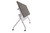 Special-T Transform-2, Flip Top Training Table, Grey Driftwood Laminate and Silver Base, Flipped Side View