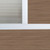 Loftwall 52"W Framewall Room Dividers, 53"H Walnut detail Loftwall 52"W Framewall Room Dividers, 53"H Walnut detail