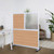 Loftwall 52"W Framewall Room Dividers, 53"H Oak Loftwall 52"W Framewall Room Dividers, 53"H Oak