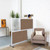Loftwall 76"W Framewall Room Dividers, Walnut 53"H Loftwall 76"W Framewall Room Dividers, Walnut 53"H