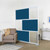 Loftwall 76"W Framewall Room Dividers, Navy 78"H Loftwall 76"W Framewall Room Dividers, Navy 78"H