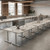 OBEX Cubicle and Desk Mount Acrylic Protection Screens, Clear Acrylic