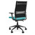 SitOnIt Wit High Back Mesh Task Chair - Work From Home Series, Mainstream seat, Onyx mesh and black frame