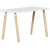 SitOnIt Reya Desk with Bamboo Legs - Work From Home Series , White top and   bamboo legs with white tops SitOnIt Reya Desk with Bamboo Legs - Work From Home Series , White top and   bamboo legs with white tops