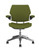Humanscale Freedom Task Chair with Fourtis Clover Upholstery, Polished Base and Advanced Duron Arms with Matching Fabric Humanscale Freedom Task Chair with Fourtis Clover Upholstery, Polished Base and Advanced Duron Arms with Matching Fabric