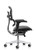 Eurotech Ergohuman Leather Seat and Back, Side View Eurotech Ergohuman Leather Seat and Back, Side View