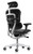 Eurotech Ergohuman Leather Seat and Back with Headrest, 3/4 Rear View Eurotech Ergohuman Leather Seat and Back with Headrest, 3/4 Rear View