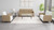 Lesro Siena Oversized Armless Guest Chair with Casters Lesro Siena Oversized Armless Guest Chair with Casters