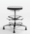 Cramer Citrus 360 Med Tech Cleanroom Lab Stool with High Cylinder, Polished Aluminum Base and Footring, Glides Cramer Citrus 360 Med Tech Cleanroom Lab Stool with High Cylinder, Polished Aluminum Base and Footring, Glides