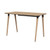 SitOnIt Reya Bamboo Desk w/ Bamboo Legs - Work From Home Series , Bamboo top, angled and tapered bamboo legs with black accent