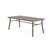 Lesro Mystic Coffee Table, Bronze Frame, Earthen Twill Laminate Top, 3/4 Rear View Lesro Mystic Coffee Table, Bronze Frame, Earthen Twill Laminate Top, 3/4 Rear View