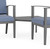 Lesro Amherst Wood Solid Hardwood Connecting Corner Table (Table ONLY), Pewter Finish Lesro Amherst Wood Solid Hardwood Connecting Corner Table (Table ONLY), Pewter Finish