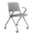 SitOnIt Qwiz Multi-Purpose Nester, Fog Frame, Fixed Arms with Casters SitOnIt Qwiz Multi-Purpose Nester, Fog Frame, Fixed Arms with Casters