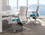 Zilo Grey/White Frame Conference Task Chair  Zilo Grey/White Frame Conference Task Chair
