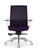 AMQ Zilo White Frame Ergonomic Task Chair, Aubergine Mesh Back, White Frame and Polished Base, Optional 3-Way Arms, Front View AMQ Zilo White Frame Ergonomic Task Chair, Aubergine Mesh Back, White Frame and Polished Base, Optional 3-Way Arms, Front View