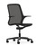 9to5 Omnia Conference with Black frame, Midnight mesh and a black aluminum base, 3/4 Rear View 9to5 Omnia Conference with Black frame, Midnight mesh and a black aluminum base, 3/4 Rear View