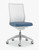 Kimball Helio High Performance Tasker, White Mesh and Frame, Armless, Platinum Metallic Base, Halo Caster, 3/4 Front View Kimball Helio High Performance Tasker, White Mesh and Frame, Armless, Platinum Metallic Base, Halo Caster, 3/4 Front View
