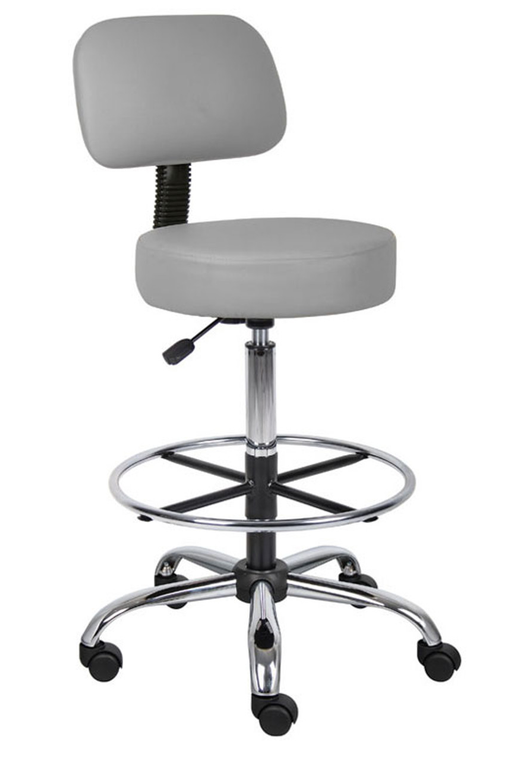 Medical Stool / Anti-Microbial Upholstery w/ Footring