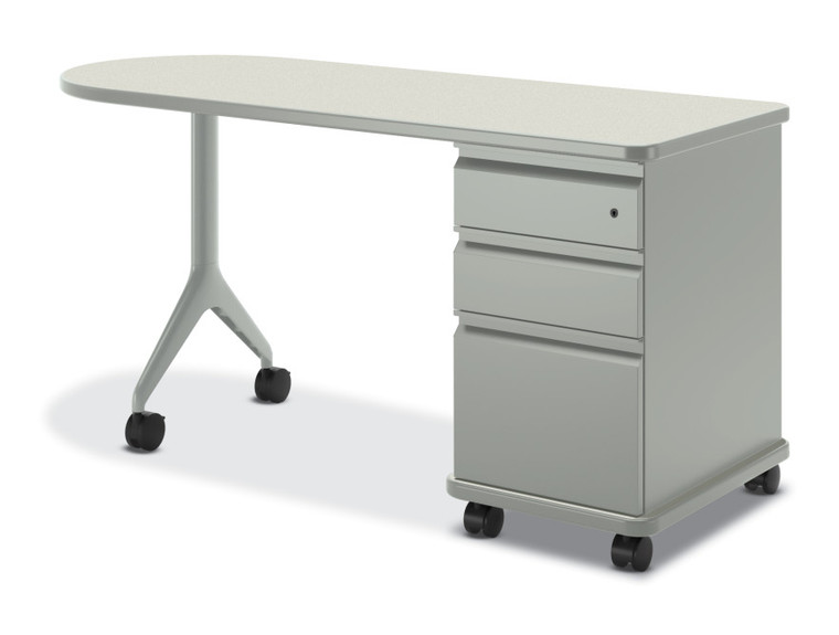 SmartLink® Mobile Teacher's Pedestal Desk