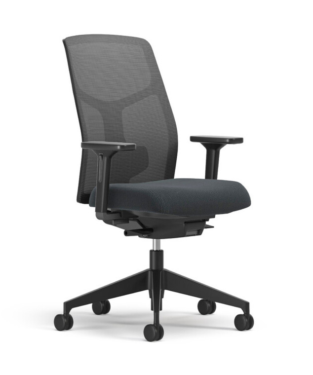 AIS Chelsea Task, Black Frame, 3/4 Front View