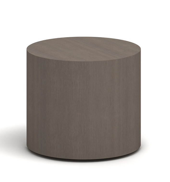 Mystic Lounge Laminate Cylinder Table, 16"H