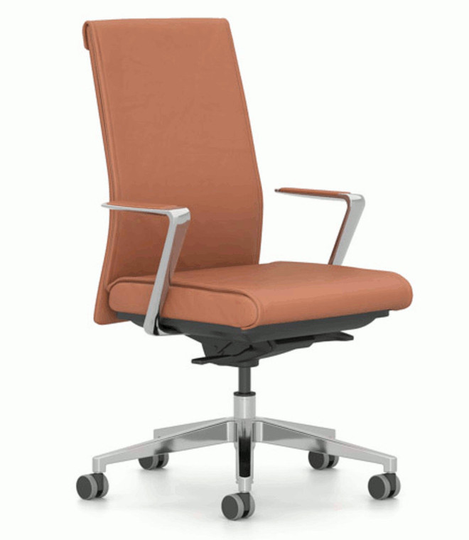 The CE2 is Available in a practical Antimicrobial Vinyl or Select Leathers as well as fabric