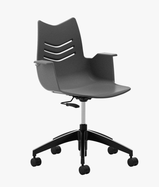 National Office Essay Tasker with Casters, 3/4 Front View National Office Essay Tasker with Casters, 3/4 Front View