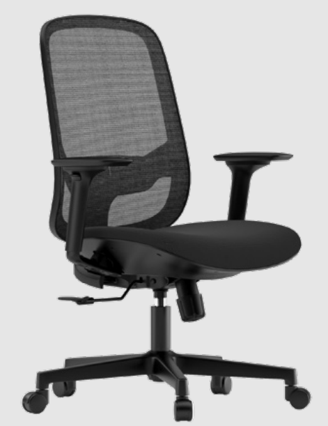 Yele Ergonomic Task by Friant, 3/4 Front View