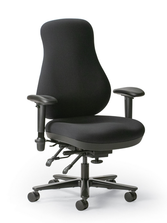 Forma Multifunction Executive  / Actual Chair has the upgraded polished aluminum base