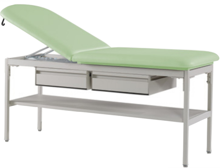 Intensa Healthcare 414 Series Exam Room Treatment Table, Optional Drawers, 3/4 Front View