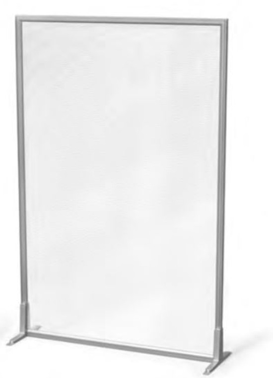 OBEX Freestanding Floor Polycarbonate Protection