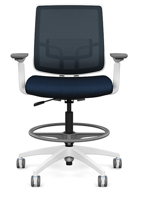 SitOnIt Focus 2.0 Mid Back Mesh Tasker Stool | Officechairsusa