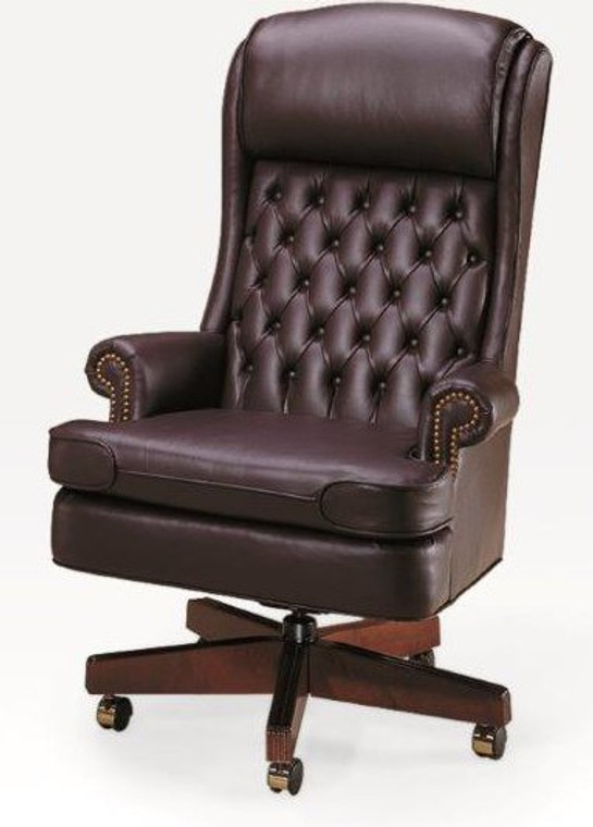 Bedford Traditional Tufted Back XL Swivel in Classico
