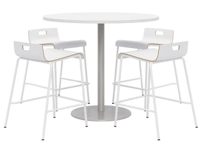 Breakroom Bundle with Jive Cafe Stools and Proof Table | Officechairsusa