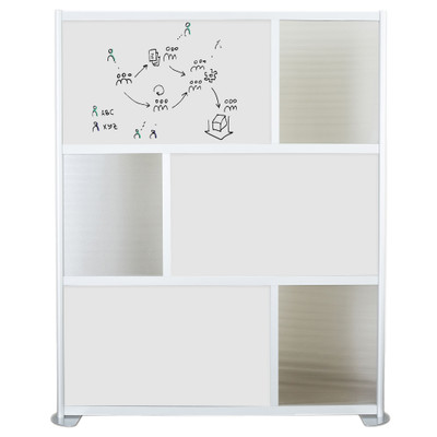 Loftwall: 76” W Loft Room Divider | Modern Office Partition