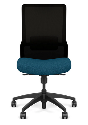High-Back Armless Office Chair | Custom Ergonomic Chair