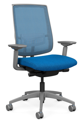 SitOnIt Seating Focus Chair - Efficient & Supportive Mesh Office